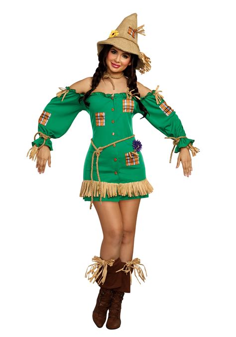 ladies scarecrow halloween costume|scarecrow outfits for girls.